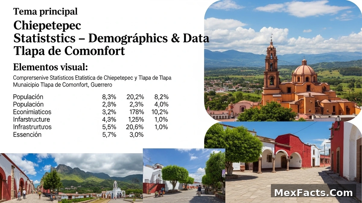 Statistical data and demographics of Chiepetepec, Tlapa de Comonfort, Guerrero