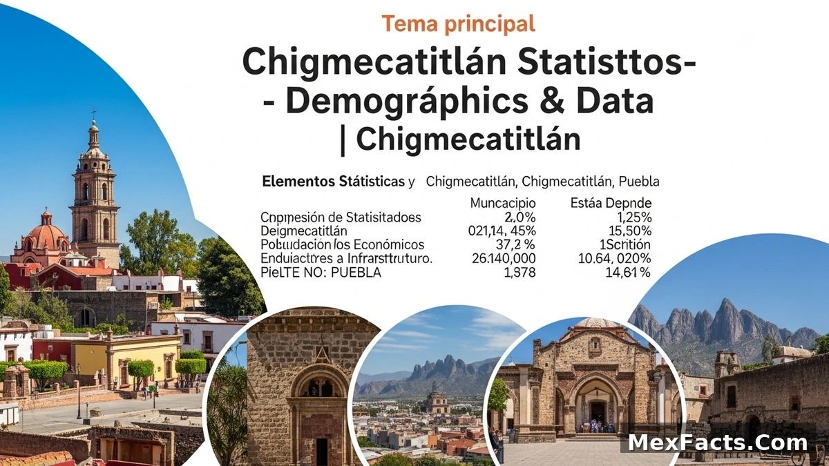 Statistical data and demographics of Chigmecatitlán, Chigmecatitlán, Puebla