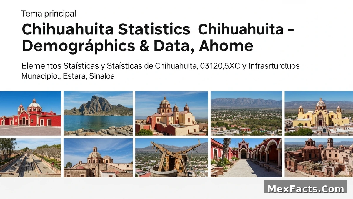 Statistical data and demographics of Chihuahuita, Ahome, Sinaloa