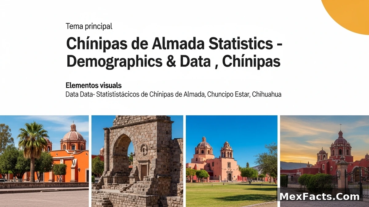 Statistical data and demographics of Chínipas de Almada, Chínipas, Chihuahua