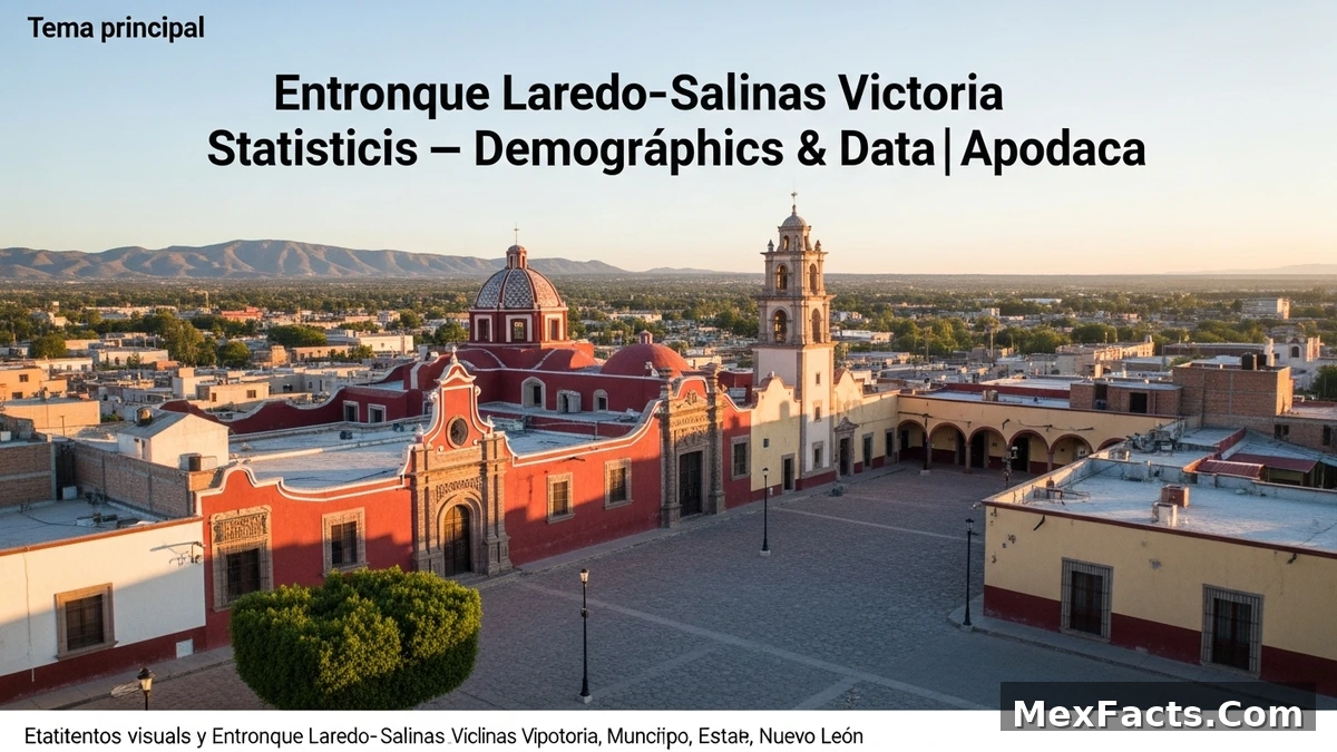 Statistical data and demographics of Entronque Laredo-Salinas Victoria, Apodaca, Nuevo León